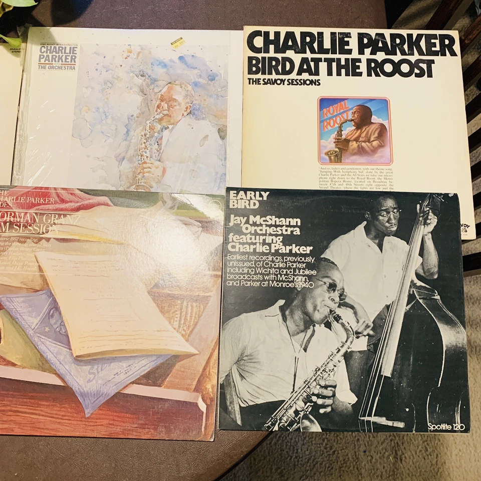 Lot Of 8 CHARLIE PARKER Vinyl Jazz Excellent Condition — 第 2/4 张图片