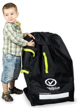 V VOLKGO Car Seat Travel Bag For Airplane Durable and Gate Check Black NWT
