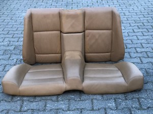 BMW E36 Cabrio Leder Rücksitzbank Ledersitze Sitzausstattung Lederausstattung