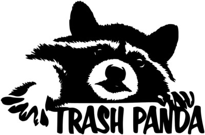Trash Panda Aufkleber Decal 15cm versch. Farben Autoaufkleber - BUMP-15