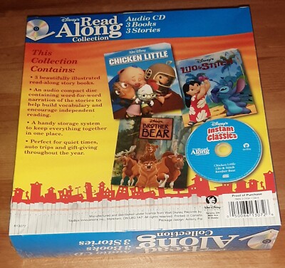 ★3冊のみ★Disney Read-Along 本&CD 3セット Disney's Movie Night Read-Along Storybook and CD Collection: 3-In