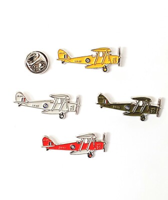 TIGERMOTTE Flugzeug RAF Anstecknadel Abzeichen, Metall und Emaille. Kostenloser UK Versand