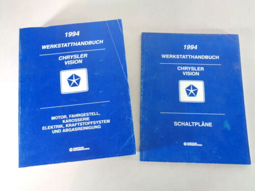 Manuale Di Officina + Schemi Elettrici Chrysler VISION Anno 1994