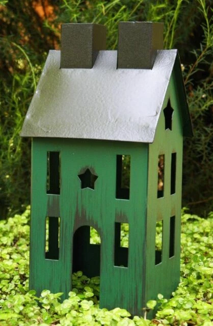 Pessoas Miniatura de Metal estátuas e Enfeites de Jardim