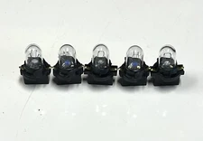 5 Qty. Black Boat Gauge Twist In Replacement Light Bulbs~Standard~Faria~Teleflex