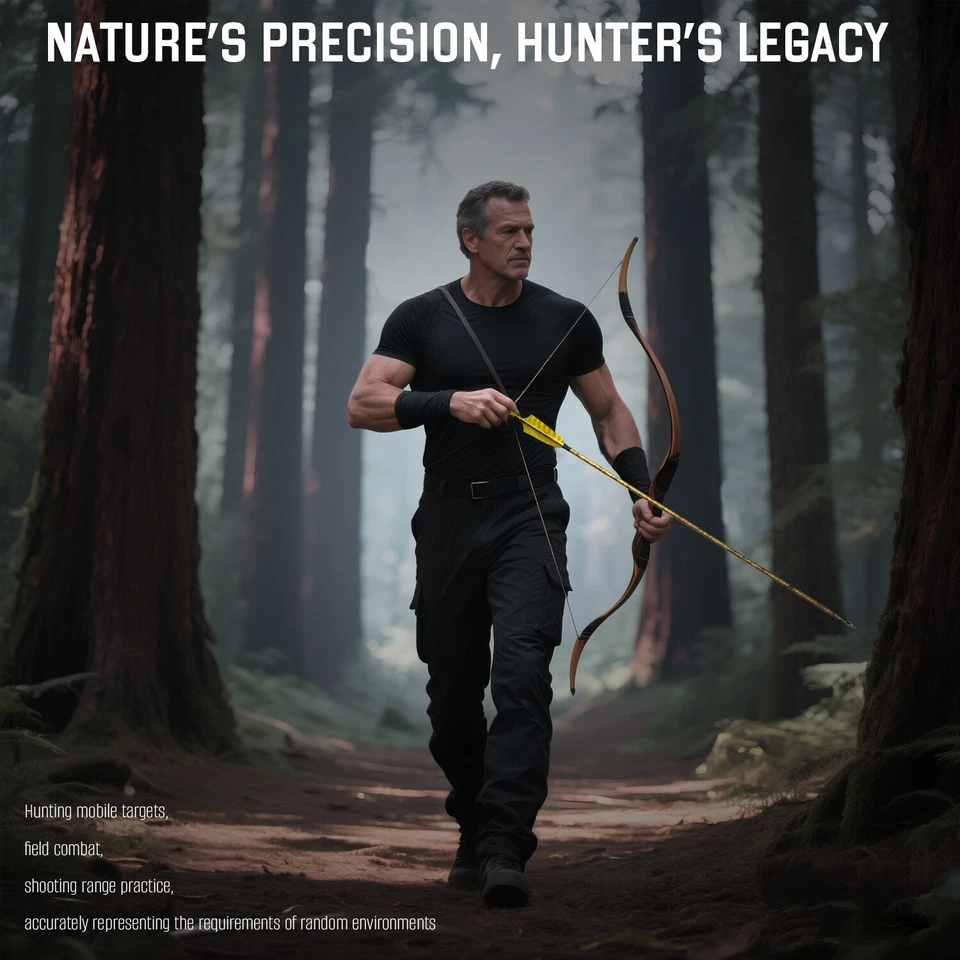 12Pcs True Feather 31" Camouflage Carbon Arrow Compound 300 Spine Broadheads bow - Image 4 of 4