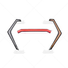 Front LED Fang Accent Light Rear Tail Brake Light For Polaris RZR XP 1000 Turbo