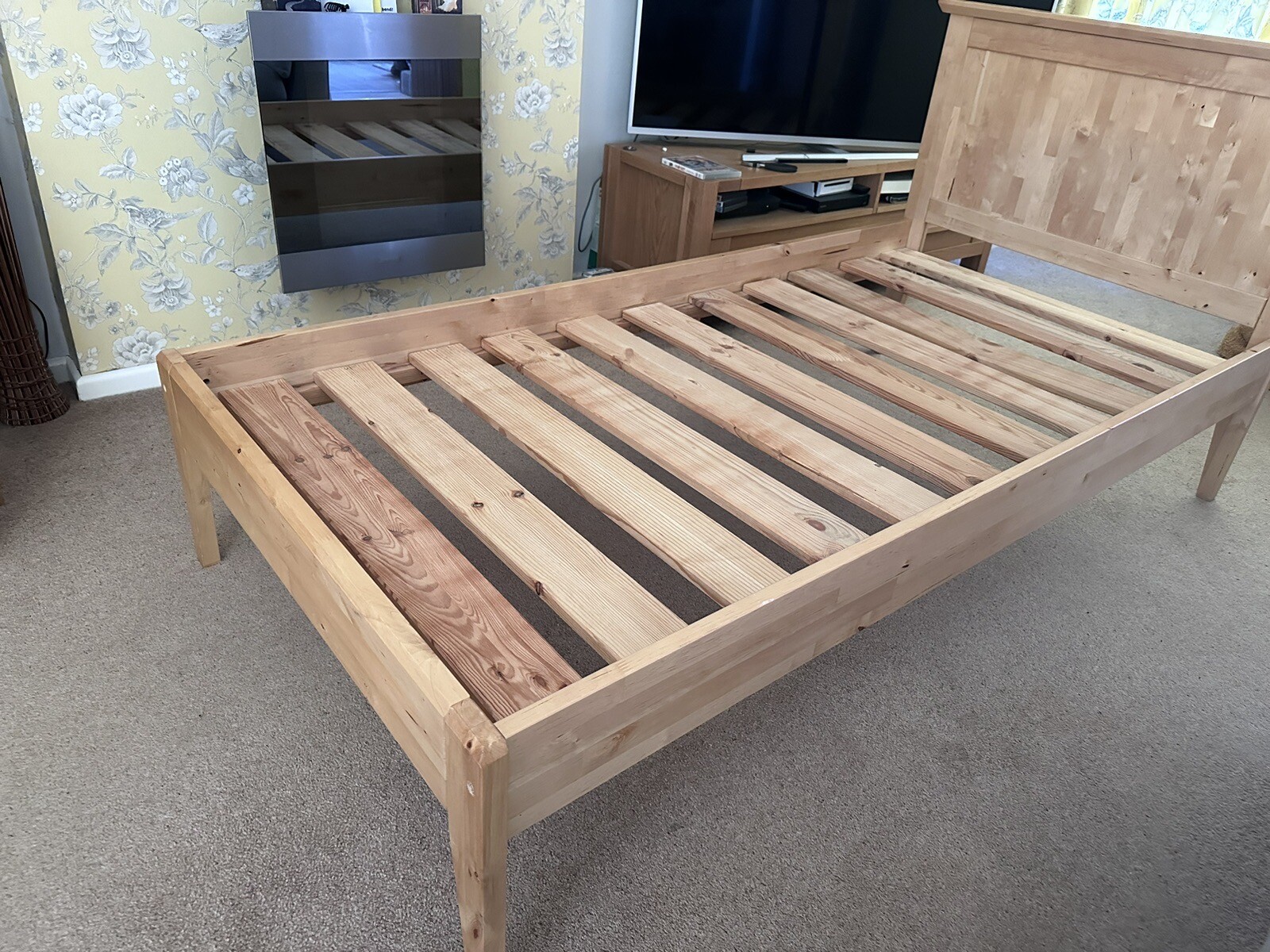 John Lewis Accent Double Bed eBay