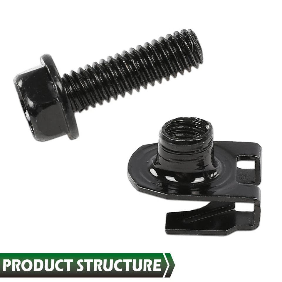 Kit de accesorios de pernos y tuercas de montaje de amortiguador apto para GMC Chevrolet 1955-07 Foto 4 de 4