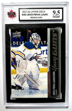 2021-22 Upper Deck #202 Ukko-Pekka Luukkonen YG RC | KSA GRADED MINT 9.5