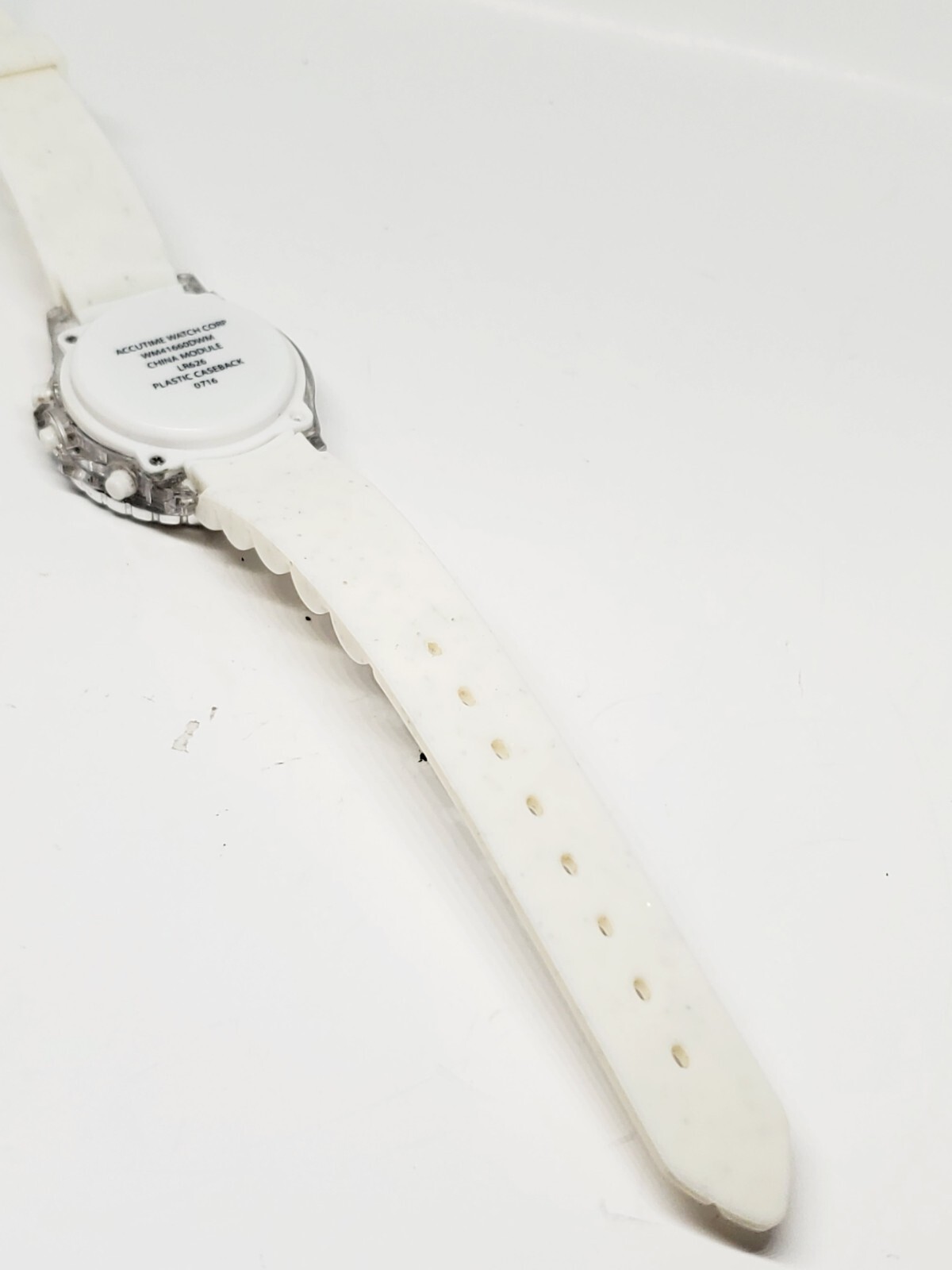 Digital Rhinestone MultiColor Back Light White Si… - image 12