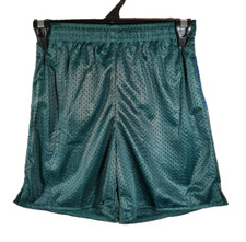 BNWT Girls or Boys Sz 6 LW Reid Bottle Green Stretch Mesh School Sports Shorts
