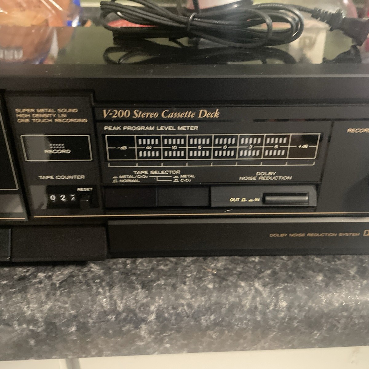 Cassette Deck Teac V-200 Stereo Cassette Deck | eBay