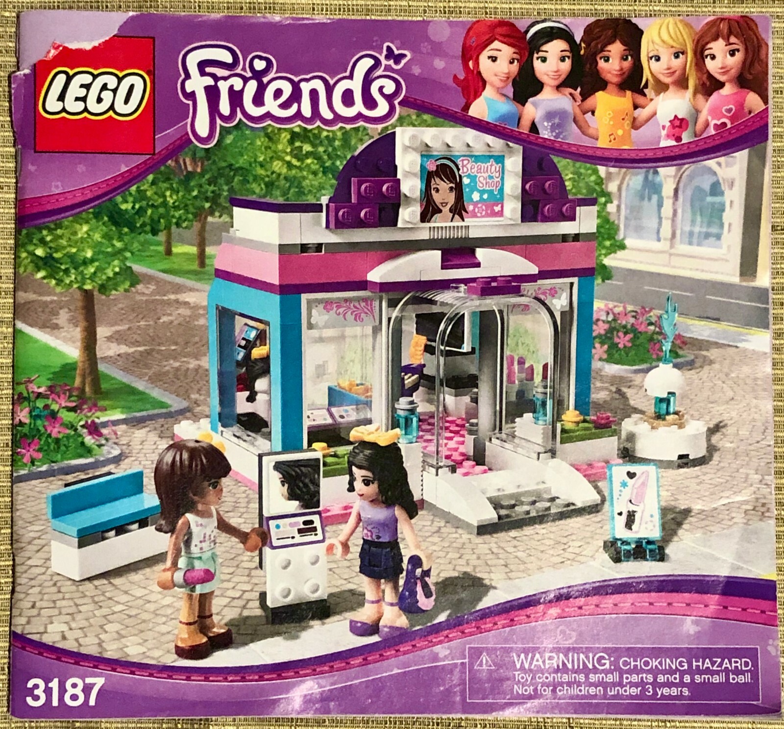 beauty shop lego friends