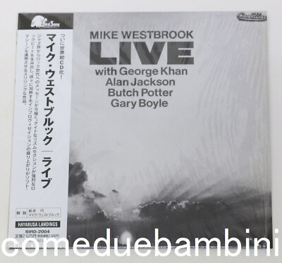 MIKE WESTBROOK &frasl; Live JAPAN CD Mini LP w&frasl;OBI BIRD-2004 | eBay