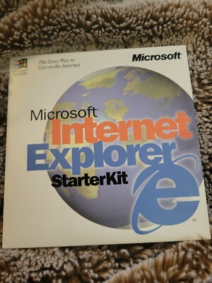 MICROSOFT INTERNET EXPLORER STARTER KIT  FOR WINDOWS 