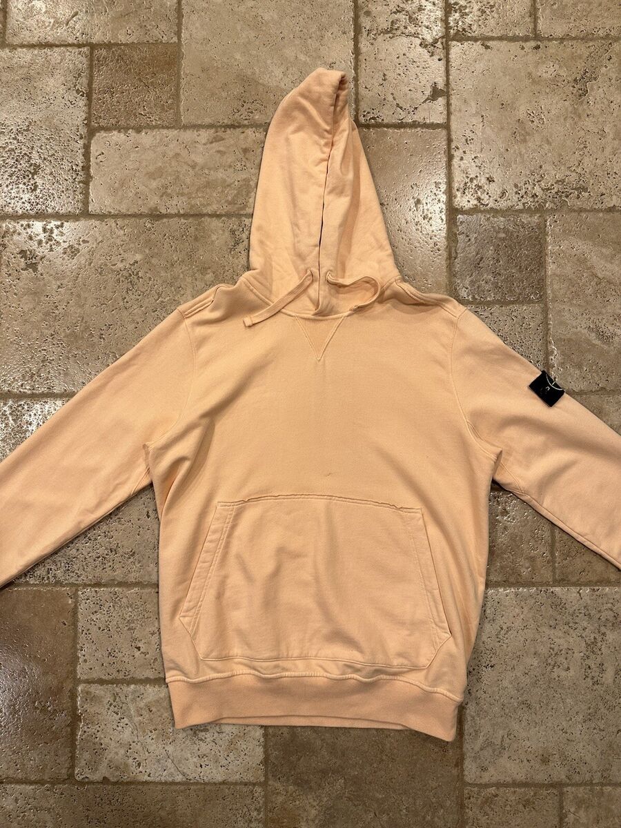 Stone Island Peach Pullover Logo Hoodie | eBay Stone Island Peach Pullover Logo Hoodie | eBay