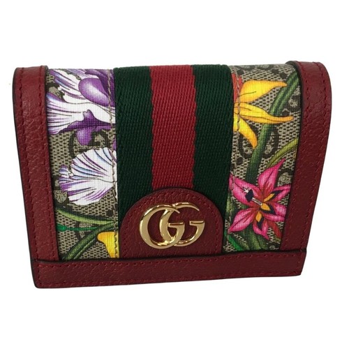 Gucci Women's Ophidia GG Floral Wallet 