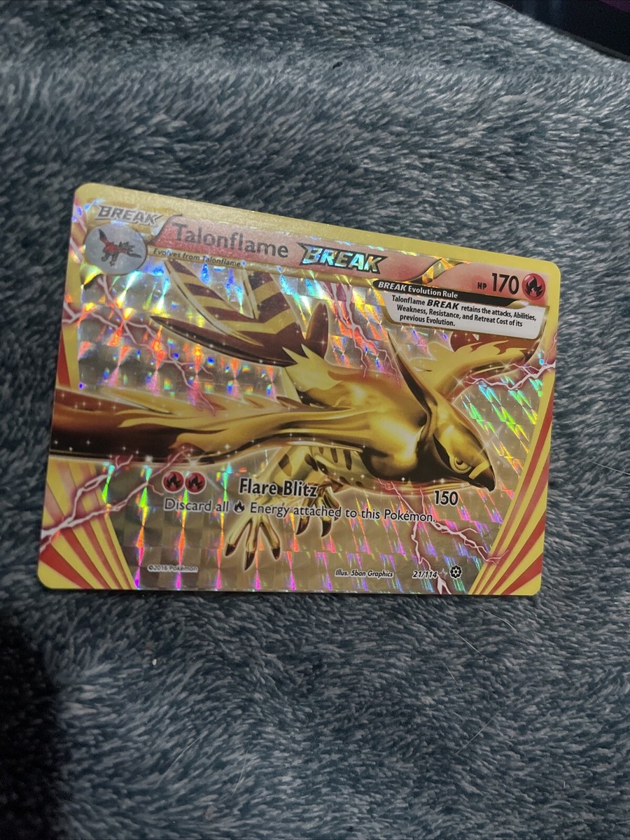 talonflame break pokemon card price -Single BREAK Evolution Rules Pokmon TCG Talonflame BREAK Steam