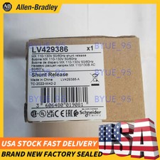 New Sealed Schneider Electric LV429386 Programmable Circuit Breaker Shunt Trips