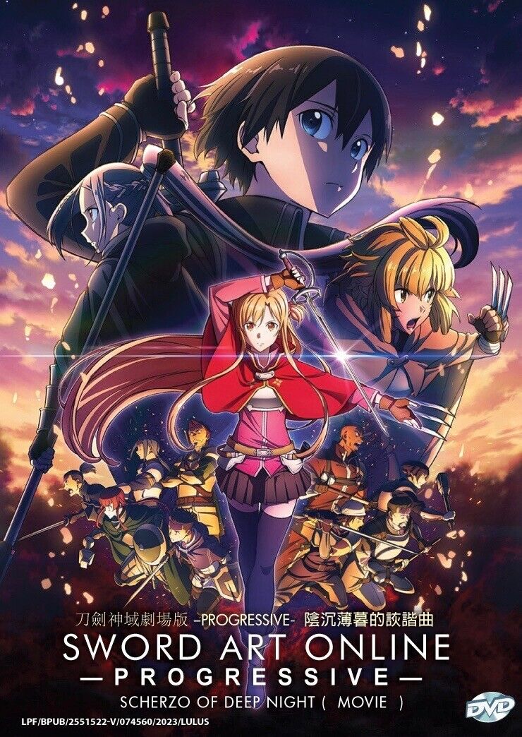 Sword Art Online Progressive: Aria of a Starless Night (Film) ~ All Region  ~ DVD