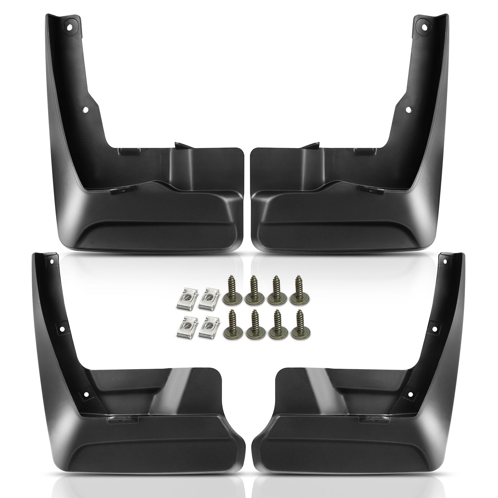 A-Premium 4x Mud Flaps Splash Guards Mudguards for Toyota