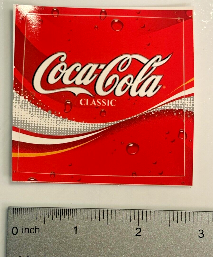 Coca-Cola Classic Soda Valve Sticker COKE USA Part 552-32825