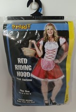 SPIRIT Halloween Adult Red Riding Hood Costume X-Large