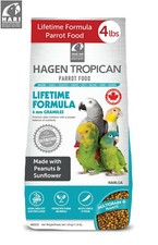 HAGEN HARI TROPICAN LIFETIME 4MM GRANULES MEDIUM LARGE PARROT FOOD 1.8KG 80531