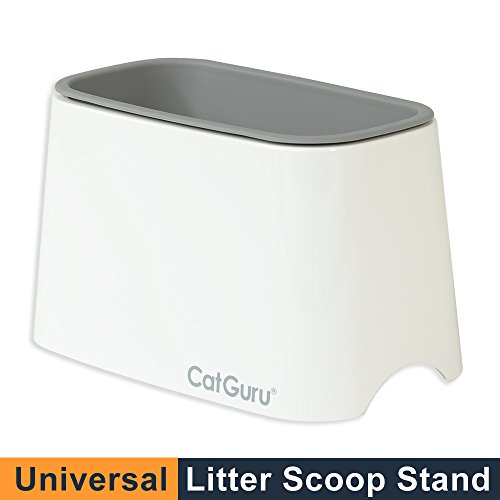 cat litter scoop with stand