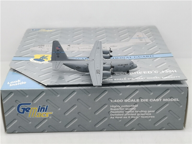 1:400 GeminiJets US Air Force FOR LOCKHEED C-130H 90-1057