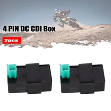 2pcs 4 PIN DC CDI Box Quad 50cc 70cc 90cc 110cc 125cc ATV Quad Dirt Bike Go Kart