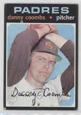 1971 Topps Danny Coombs #126 a5h