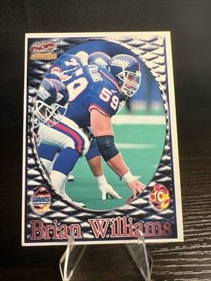 1997 Pacific Invincible - Smash-Mouth Brian Williams #178