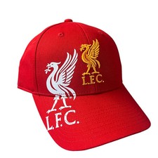 Liverpool FC Official Obsidian Red Baseball Cap LFC Gift