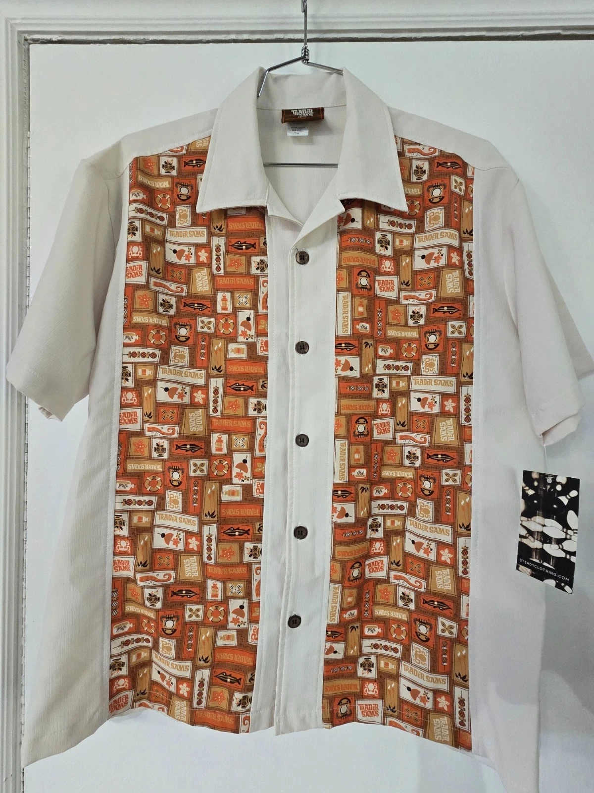 Disneyland Trader Sam's Polynesian Village Men's 2XL Button up