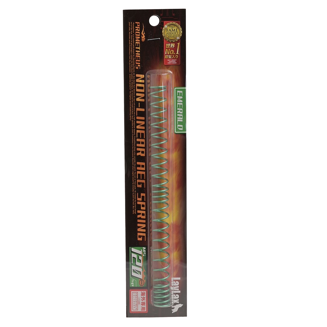 Prometheus Airsoft Non-Linear Spring Emerald Green MS120 M120