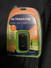 LG 420G TracFone Wireless Cellular Black Flip Phone -