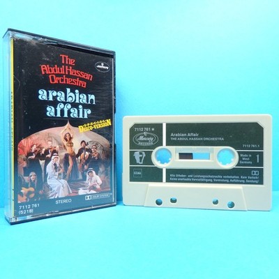   MC - ABDUL HASSAN ORCHESTRA - Arabian Affair * Music Cassette * MERCURY 1978