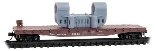 Micro-Trains MTL escala N 50' carcasa plana/portante carga Great Northern/GN #65356 | Zustand: New