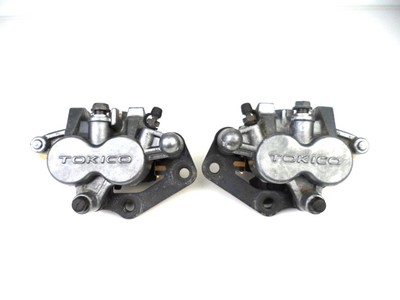 パーツ tako TOKICO Set 2 Brake Calipers Front Wheel Original KAWASAKI ZR