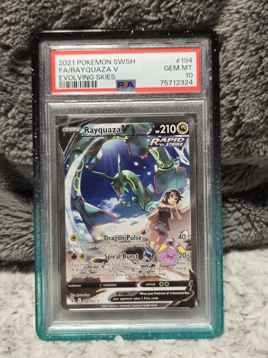 Rayquaza V 194/203 SWSH07: Evolving Skies for sale | eBay
