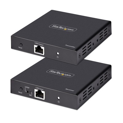 StarTech.com 4K HDMI Extender Over CAT5/CAT6 Cable, 4K 60Hz HDR Video Extender U