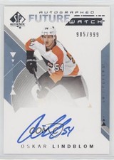 2018-19 SP Authentic Auto Future Watch 985/999 Oskar Lindblom #171 s9v