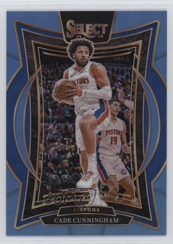 2024-25 Panini Select Concourse Light Blue Prizm 241/299 Cade Cunningham #65 1aj