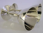 TIFFANY & Co STERLING SILVER COCKTAIL GLASSES CUPS GOBLETS c1920 ART DECO 246g