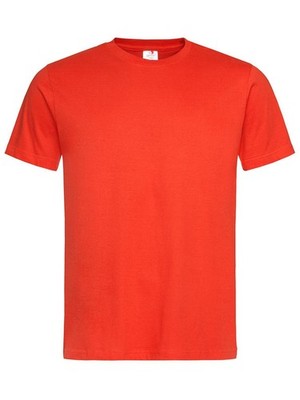 STEDMAN T-Shirt CLASSIC-T UNISEX Herren Kurzarm Jersey BRILLIANT ORANGE