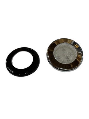3''  12V Blue Courtesy Light with extra black bezel