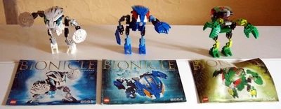Lego Bionicle 8562 Gahlok + 8564 Lehvak + 8565 Kohrak 3sets um 1 grosse zu mache - Bild 1 von 4
