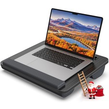 HETTHI Portable Lap Desk, Laptop Stand for Bed with Soft Wrist Rest, Tablet/P...